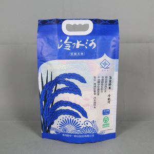 Nylon Plastic Rice Bag with Handle