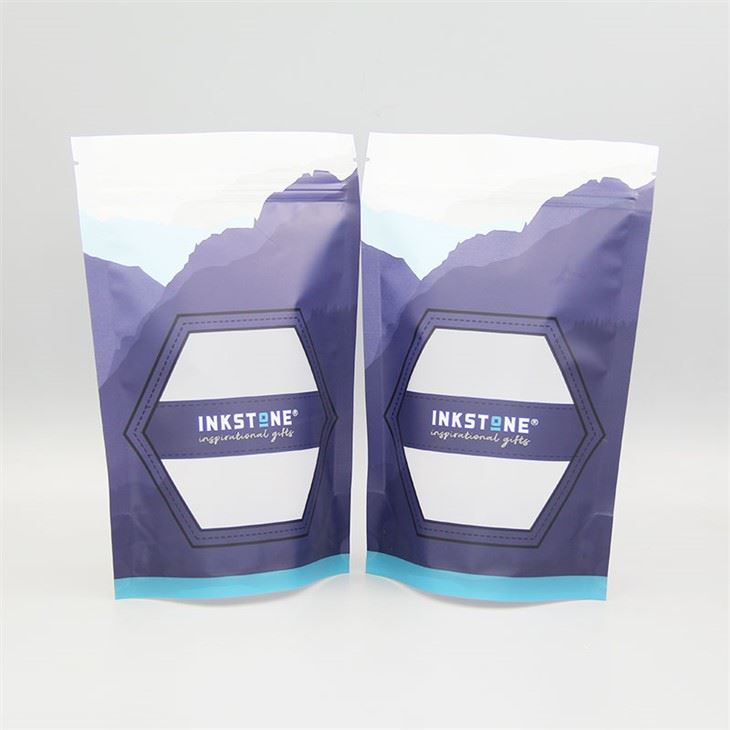Gusset Stand Up Pouch Food Bag With Window