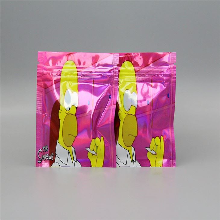 Holographic Resealable Pouch Ziplock Bag