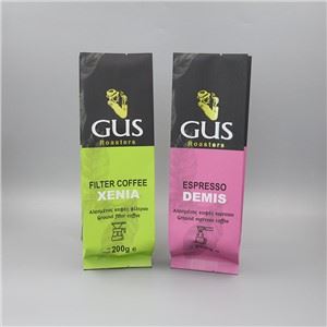 Coffee Pouch With Degassing Valve