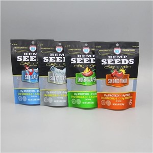 Custom Hemp Seeds UV Packaging Bags